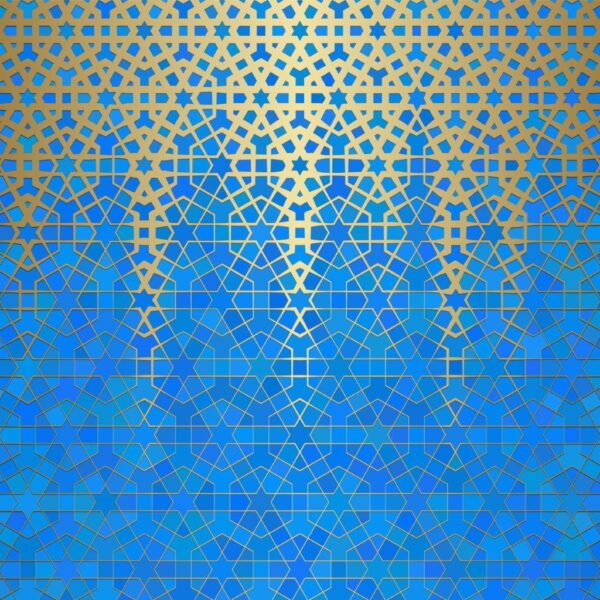 Arabic Geometric Wall Mural