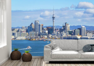 Famous Auckland from Mt. Victoria Wall Mural