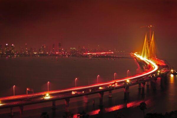 Bandra Worli Calm Sea link Wall Mural