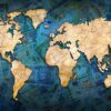 Rich Map Wall Mural
