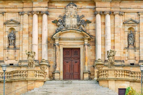 Grand doors of cathedral in Germany