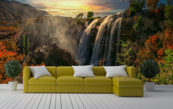 3D Tortum Waterfall Wallmural - Image 2