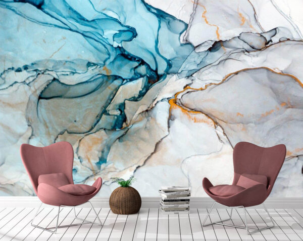 Colorful abstract painting Wall Mural