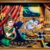 Lord Krishna Resting Wall Mural